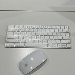Apple Magic Mouse & Keyboard 