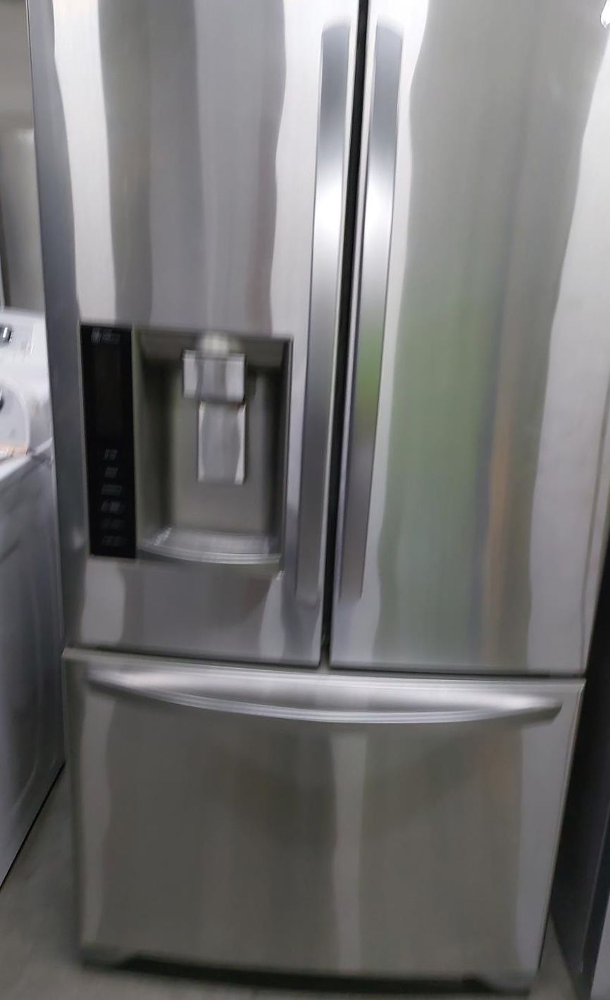 Brand Name French Door Refrigerator Stainless Steel
