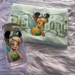 Tinkerbell Shirt And Libbey Cup