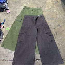 Gap Baggy Cargo Pants Size 4 Petite