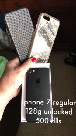 Iphone 7 128 g unlocked northeast 499.dlls