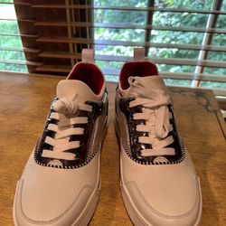 Christian Louboutin Men’s Calfskin Aurelien Sneakers