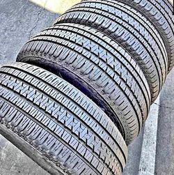 265 65 17 Bridgestone tires Con 80% de Vida Las 4