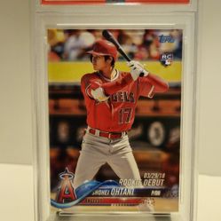 Dodgers Superstar Shohei Ohtani Rookie Card PSA 10