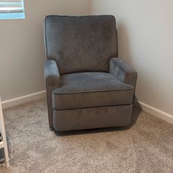 Gray Rocking Chair