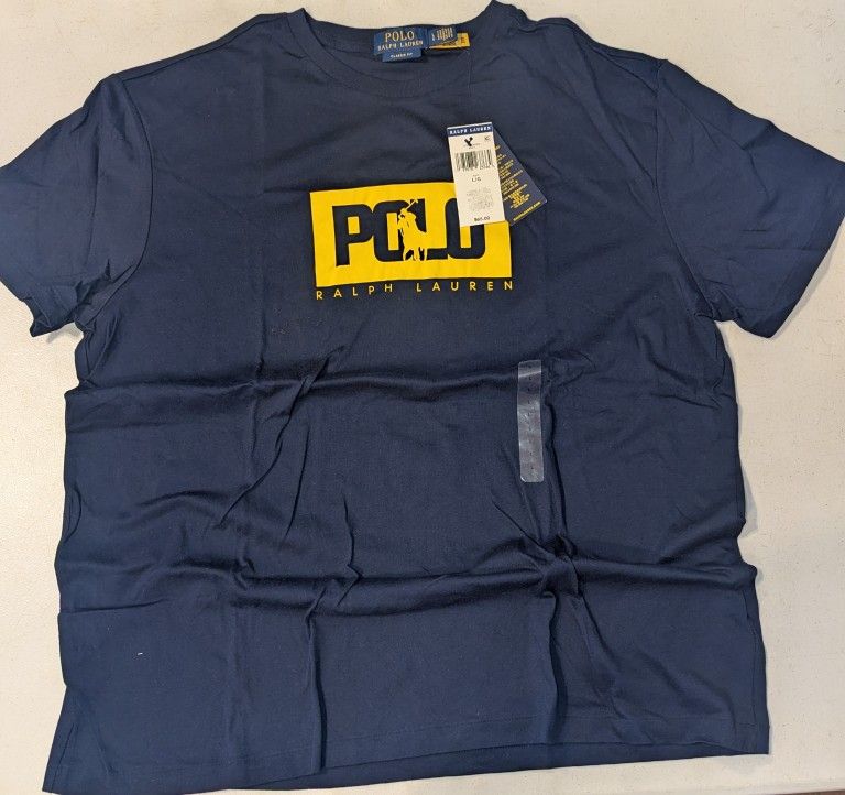 New men's polo Large short sleeve shirt