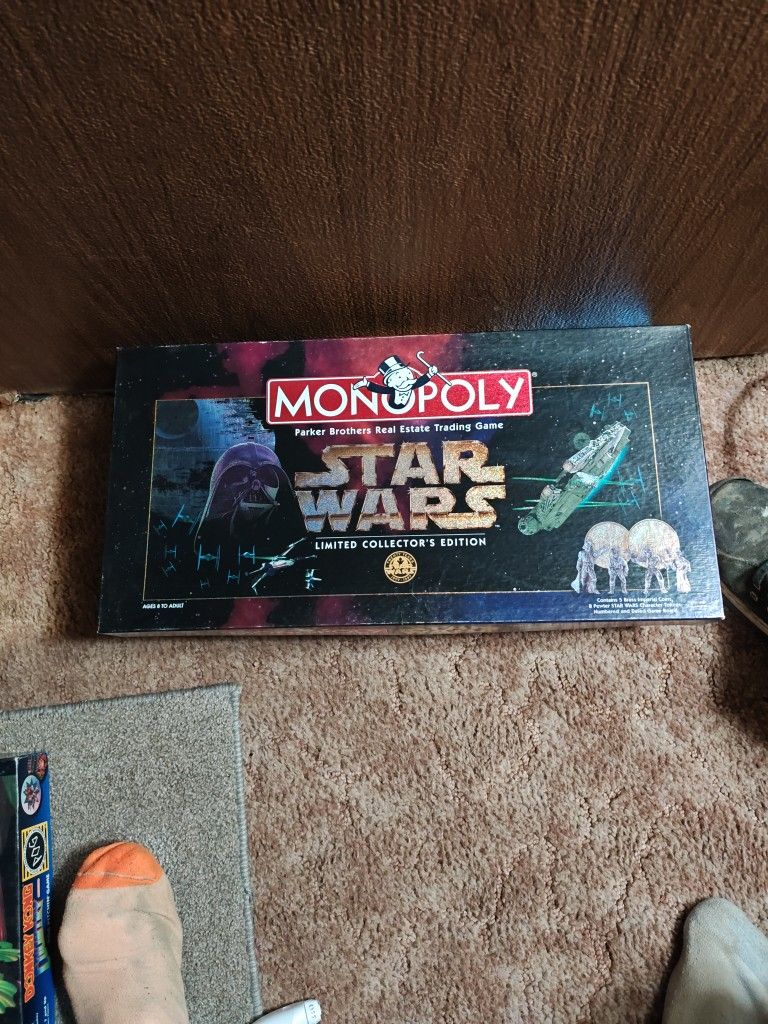 Star Wars Monopoly Limited Collectors Edition
