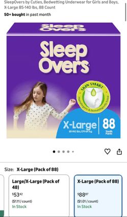 Sleep overs 9 packs