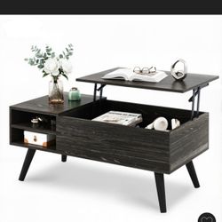Lift Top Coffee Table - Blackwood
