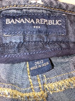 Sz 26/2 Banana Republic Long-shorts Denim