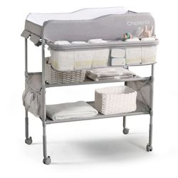 Cholena Portable Foldable Baby Changing Table! Great condition! Retails $140+ 29x17x12in