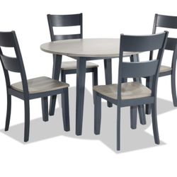 Dining Table With Four Matching Chairs