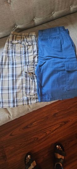 Men's Cargo Shorts Bundle – 2 Pairs sz 32