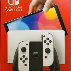 ⭐Nintendo Switch OLED 64GB White Joy-Con OPEN BOX!