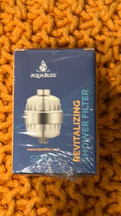 Aquabliss High Output Revitalizing Shower Filter - Reduces Dry Itchy Skin, Dandruff, Eczema, and Dramatically Improves The Condition of Your Skin, Hai
