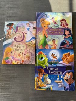Disney Hardcover Books. 5 minute Princess stories, storybook collection, and bedtime favorites.