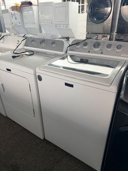 Maytag top load washer 4.8 cu ft 2023 and gas dryer set
