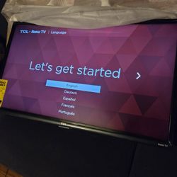 TCL 32" Roku T.v.