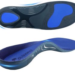 Plantar Fasciitis Insoles for Men Women,High Arch Support for Pain Relief,Shoe Inserts Orthotic for Flat Feet,Work Boot Insoles for Shock Absorbing In