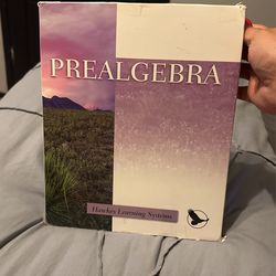 College pre-algebra book
