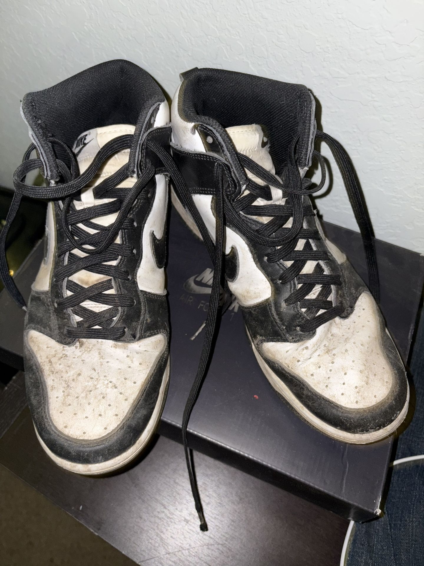 High Top Nike Pandas