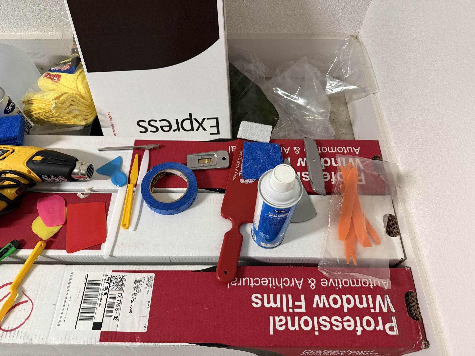 Ceramic Window Tint Film & Tools (Or Best Offer)