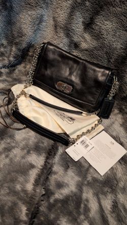 Authentic Coach Leather Flap Bag - Like New w/ Tags & Dust Bag