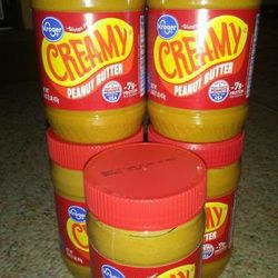 (5) Peanut Butter! Kroger Brand! 