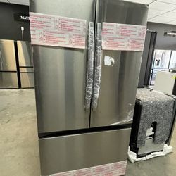 Samsung Plain Face Mega French Door Refrigerator With Ice Only - 32 Cu