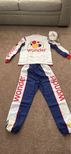 Ricky Bobby Talladega Nights Racing Costume Suit - Adult size Small