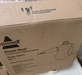 Bissell Steam Shot New Open Box 