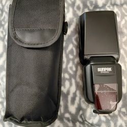 Sunpak 4000U External Flash For Nikon And Canon Cameras