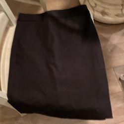 Banana Republic Black Pencil Skirt