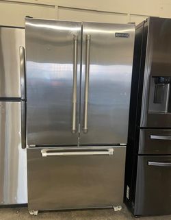 JennAir 3-Door Stainless Refrigerator Fridge
