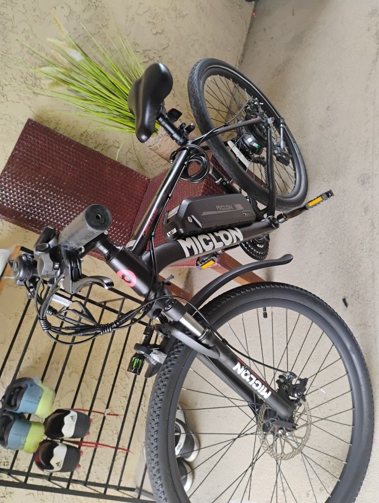 Miclon E Bike With Carguer
