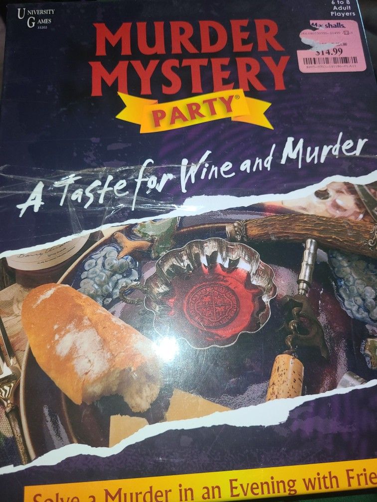 Murder Mystery Board Game 