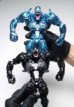 PC-04, 03 and 01 Venom-Style Action Figures