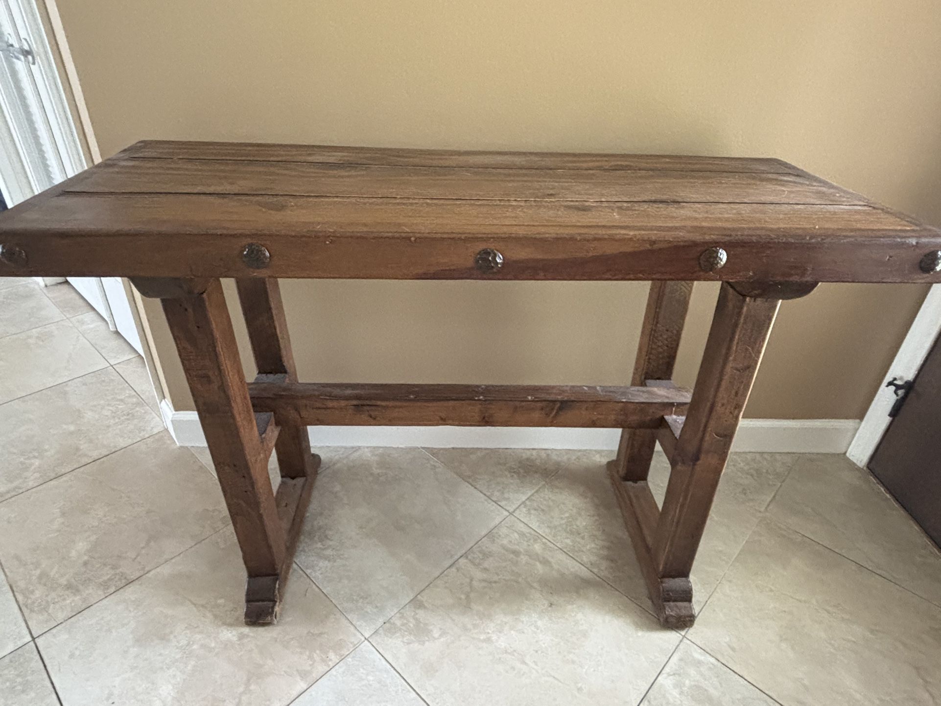 Rustic Entry Table