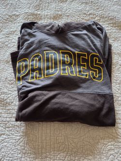 San Diego Padres long-sleeved hooded shirt