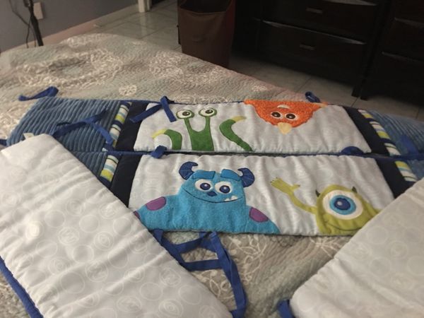 Monsters Inc Crib Bumper For Sale In Fort Lauderdale Fl Offerup