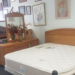 King Bedroom set With Remote Control Mattress 