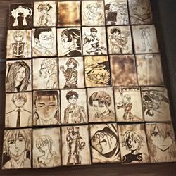 Anime Wood Art 