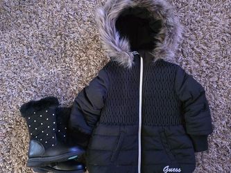 Toddler Jacket And Boots NWOT