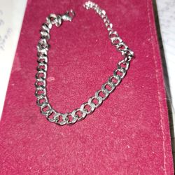 7 Inch Stainless Steel Bracelet 4mm