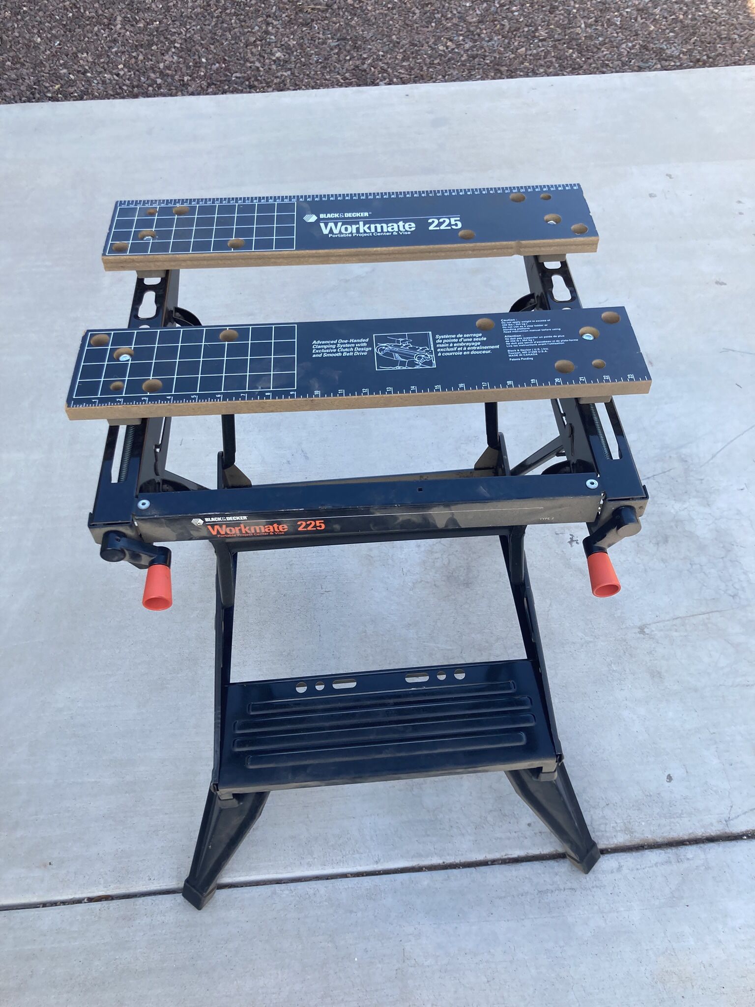 Black And Decker Workmate 225