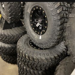 31x10-14 Beadlock Rims And Tires