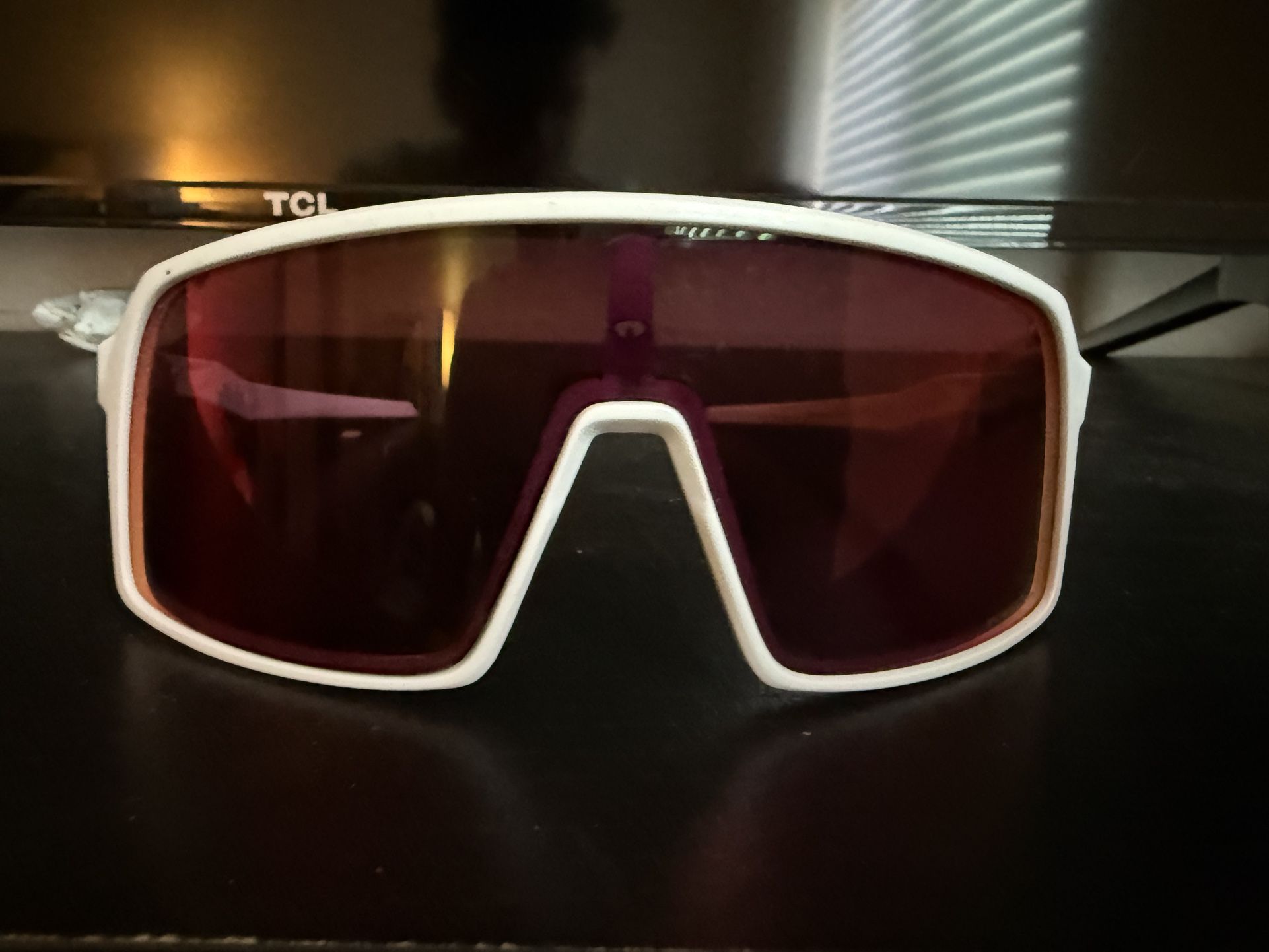Oakley SUTRO Sunglasses OO9(contact info removed) Polished White Frame W/ PRIZM Field Lens