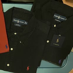 Polo Ralph Lauren, Short Sleeves Shirt, XL Black