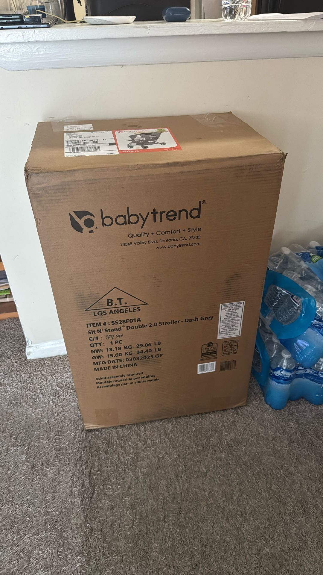 Brand New Baby Stroller ( Double)