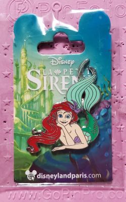 Disneyland Paris Disney The Little Mermaid Ariel Single Pin 2018